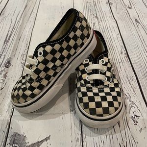 Toddler Vans Checkered Slip-on